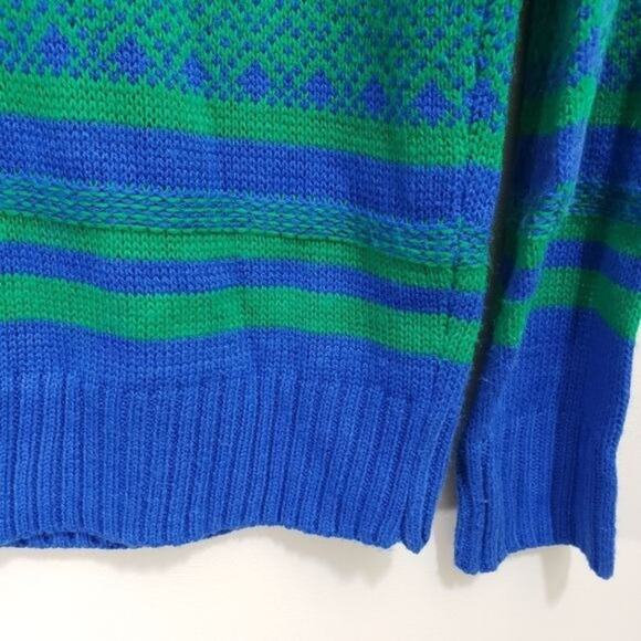 Carbon ugly Christmas sweater with drunk Santa Claus holding a beer men's small - Picture 11 of 11